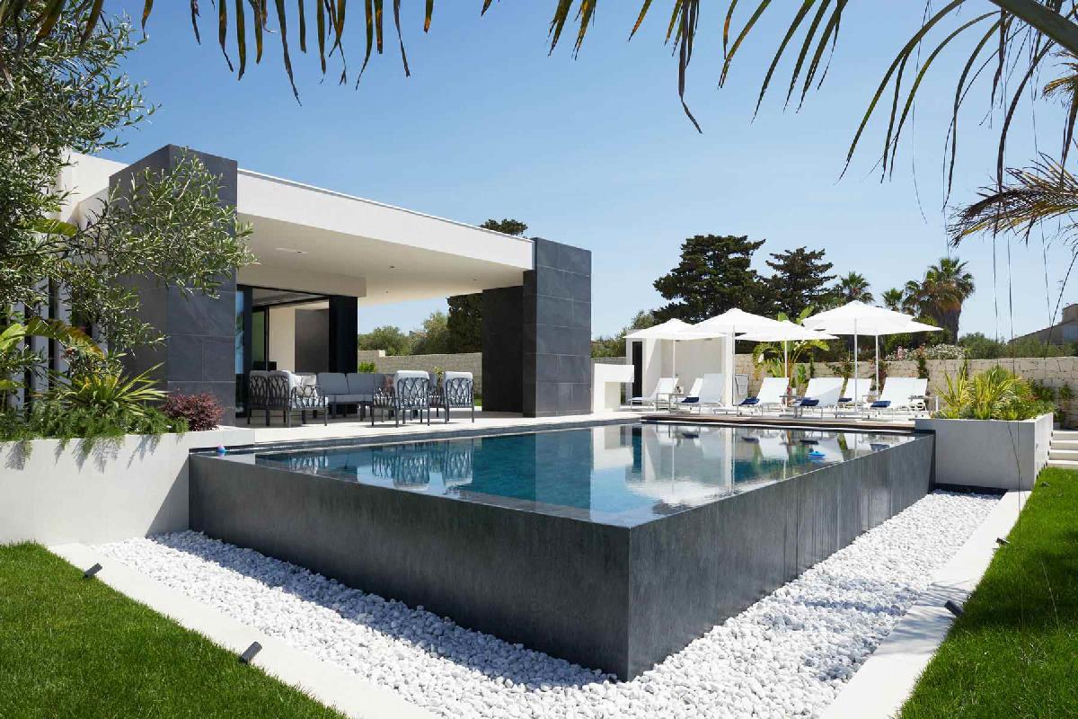  Villa MariLu - Piscina a sfioro riscaldata - Spiaggia a 100 metri Ispica Sicilia